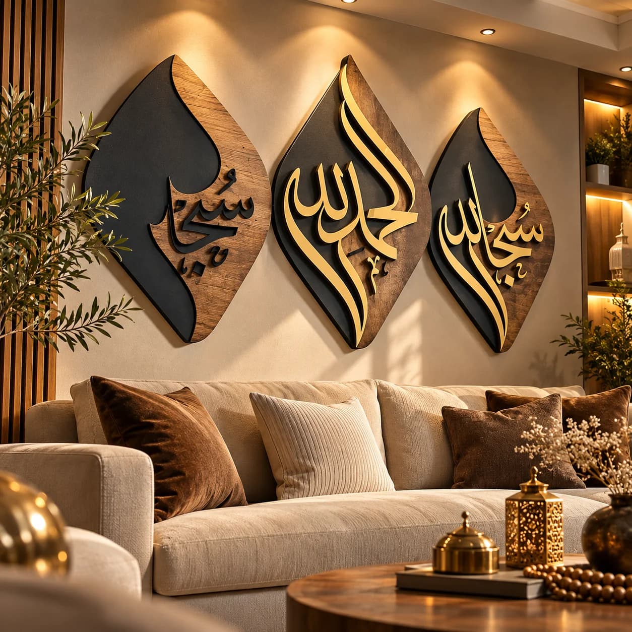 لوحة إسلامية فخمة للديكور